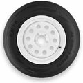 Rubbermaster - Steel Master Rubbermaster ST205/75R15 8 Ply Highway Rib Tire and 5 on 5 Modular Wheel Assembly 599341